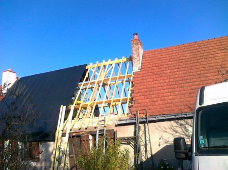 Construction d'une charpente 2